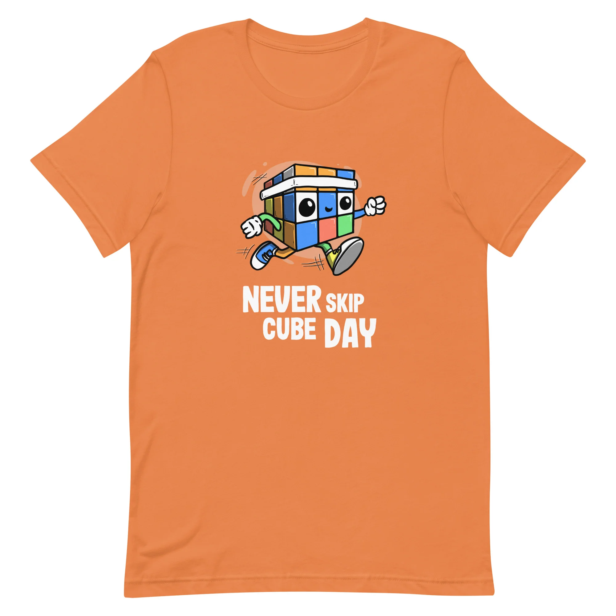 Never Skip Cube Day T-Shirt (Puzzle Pals) - Image 4