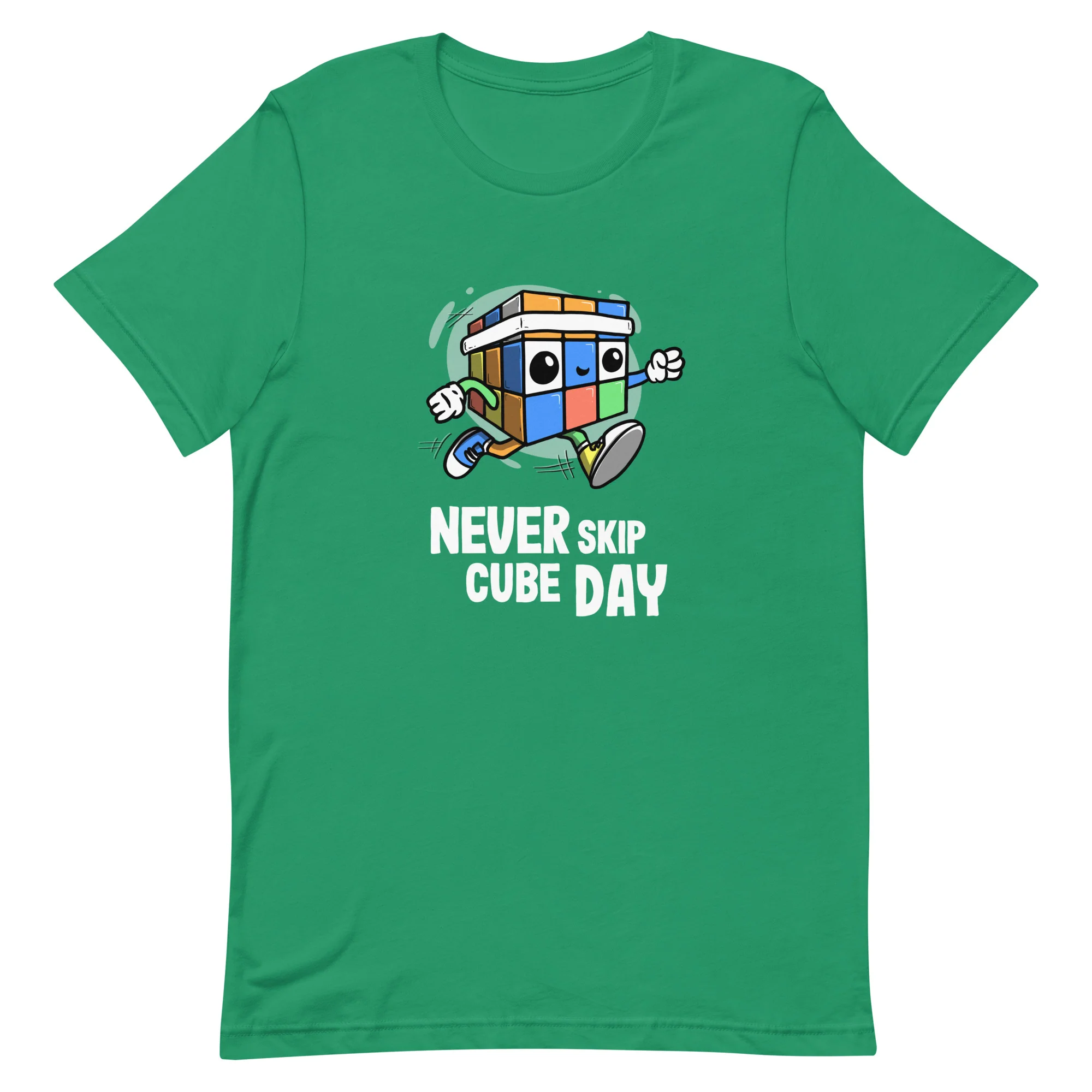 Never Skip Cube Day T-Shirt (Puzzle Pals) - Image 5