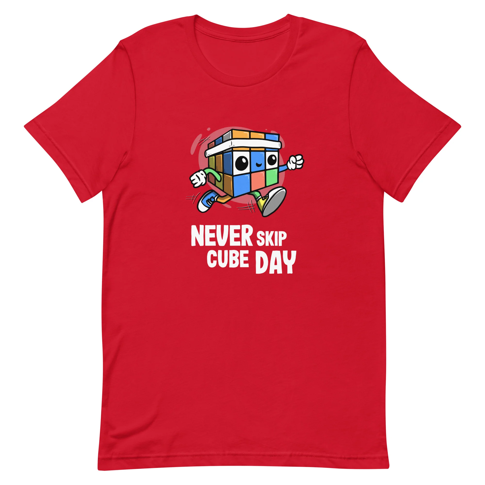 Never Skip Cube Day T-Shirt (Puzzle Pals) - Image 6