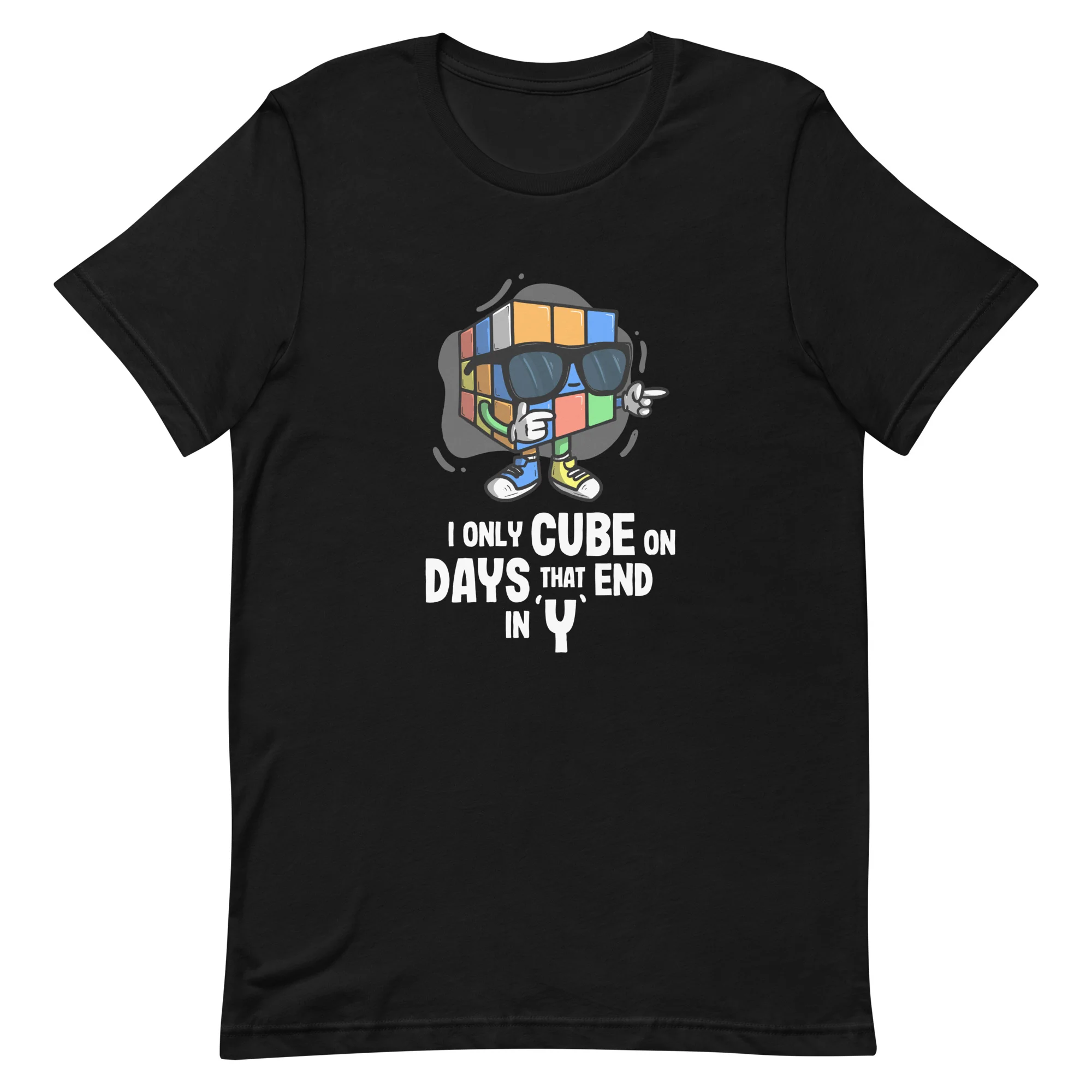 Only Cube On “Y” Days T-Shirt (Puzzle Pals) - Image 2