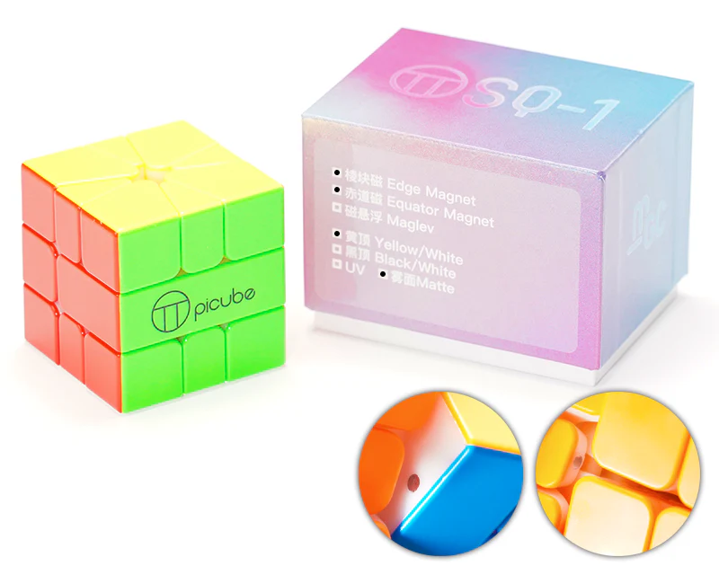 PiCube MGC SQ-1 (Edge-Magnetic + Equator-Magnetic)