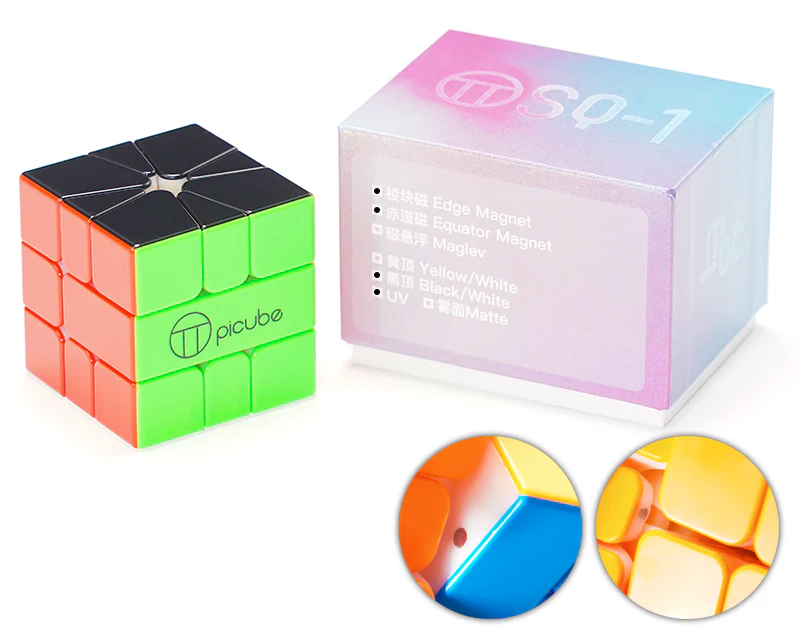 PiCube MGC SQ-1 (Edge-Magnetic + Equator-Magnetic + UV) - Image 2