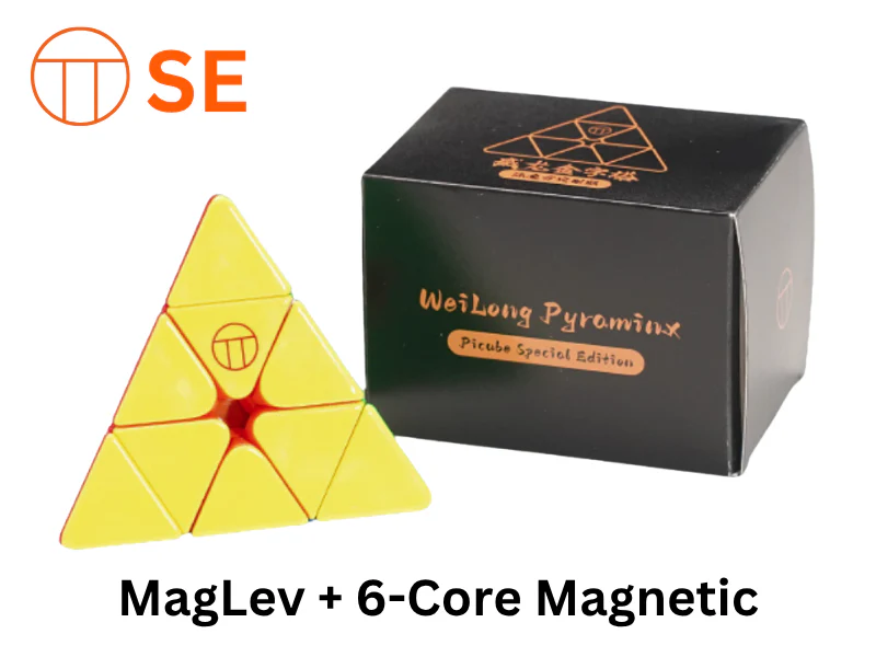 PiCube WeiLong Pyraminx SE (MagLev + 6-Core Magnetic)