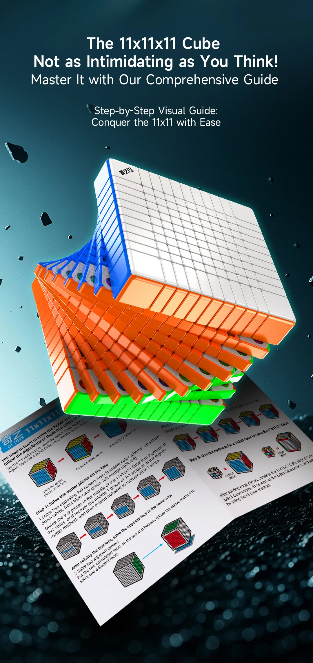 QiYi 11x11 (Magnetic + Ball-Core) - Image 4