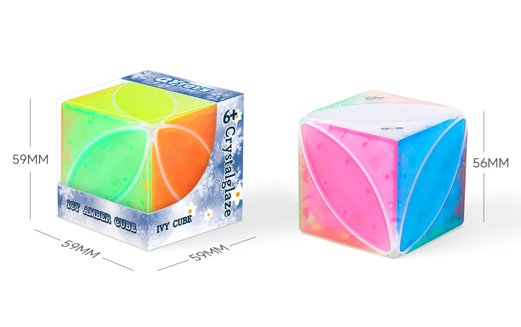 QiYi Ivy Cube (Tiled - Icy Amber)