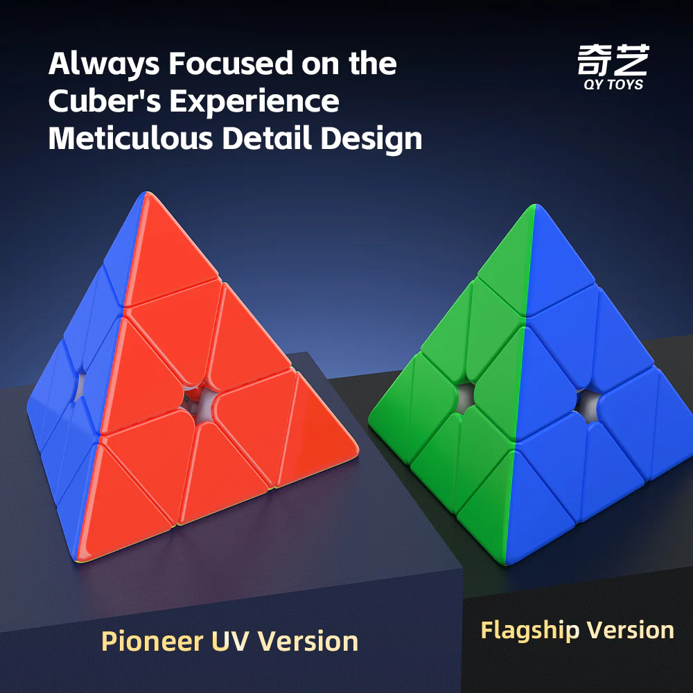 QiYi M Pro Pyraminx (Pioneer UV) - Image 11