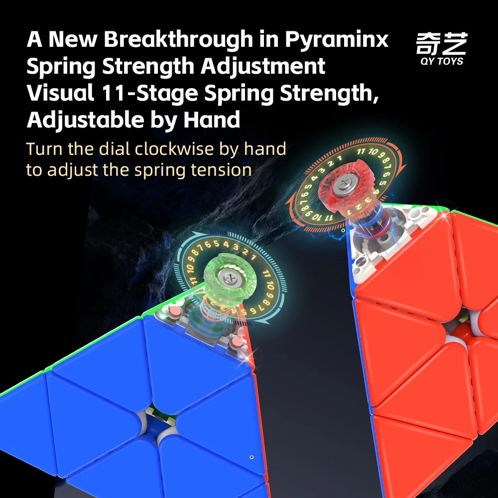 QiYi M Pro Pyraminx (Pioneer UV) - Image 14