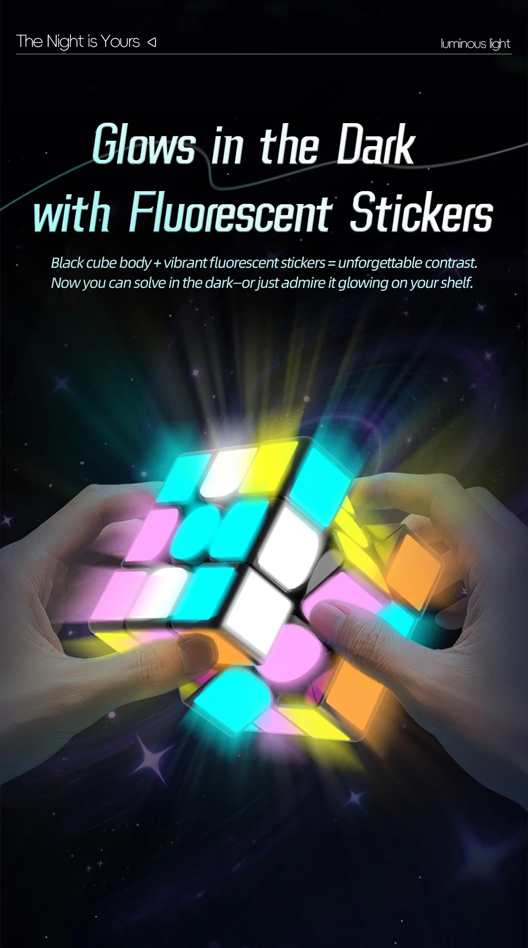 QiYi Pyraminx (Glow in the Dark Stickers) - Image 5