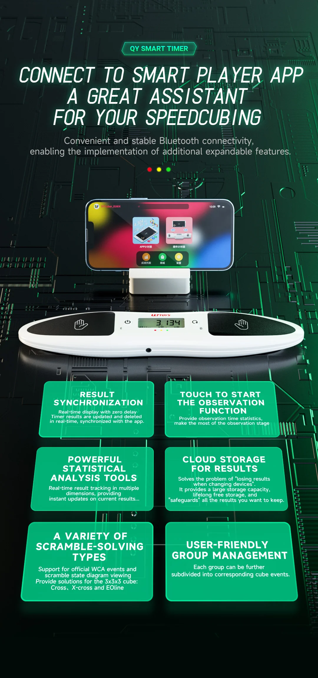 QiYi Smart Timer (Bluetooth) - Image 3