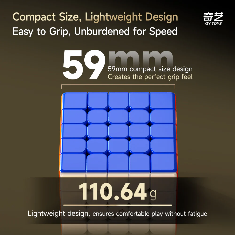 QiYi Warrior 5x5 (Magnetic + UV) - Image 5