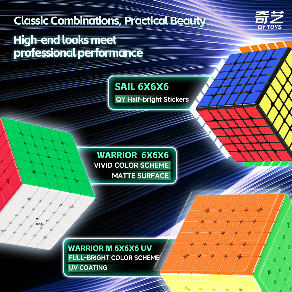 QiYi Warrior 6x6 (Magnetic + UV) - Image 7