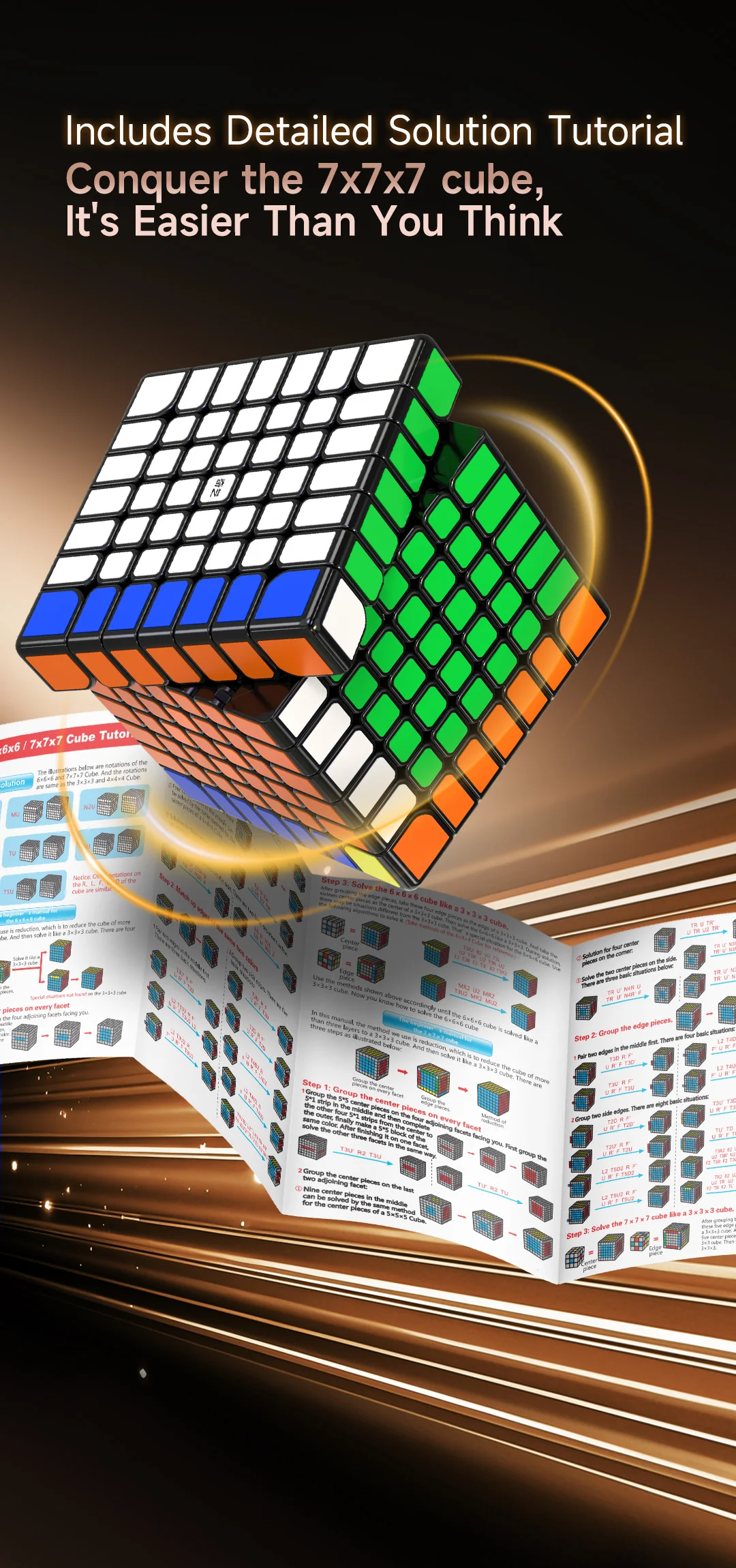 QiYi Warrior 7x7 (Magnetic + UV) - Image 3