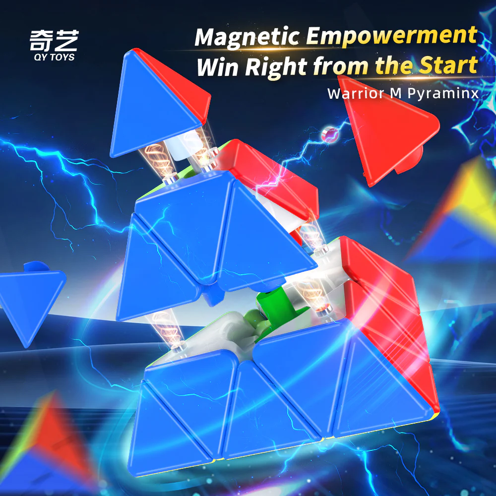 QiYi Warrior Pyraminx (Magnetic) - Image 4