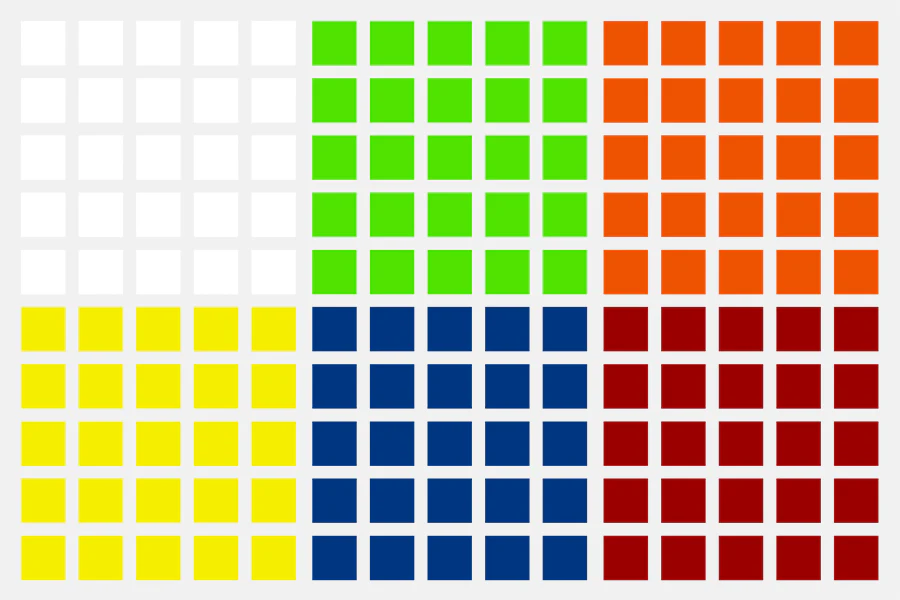 QiYi WuShuang 5x5 Sticker Set - Image 5