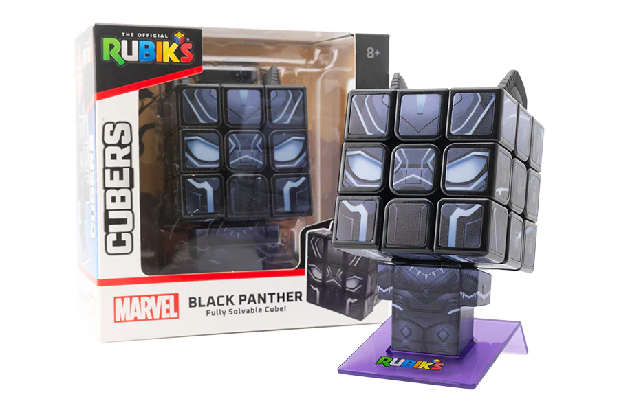 Rubik's x Marvel Cubers 3x3 (Black Panther)