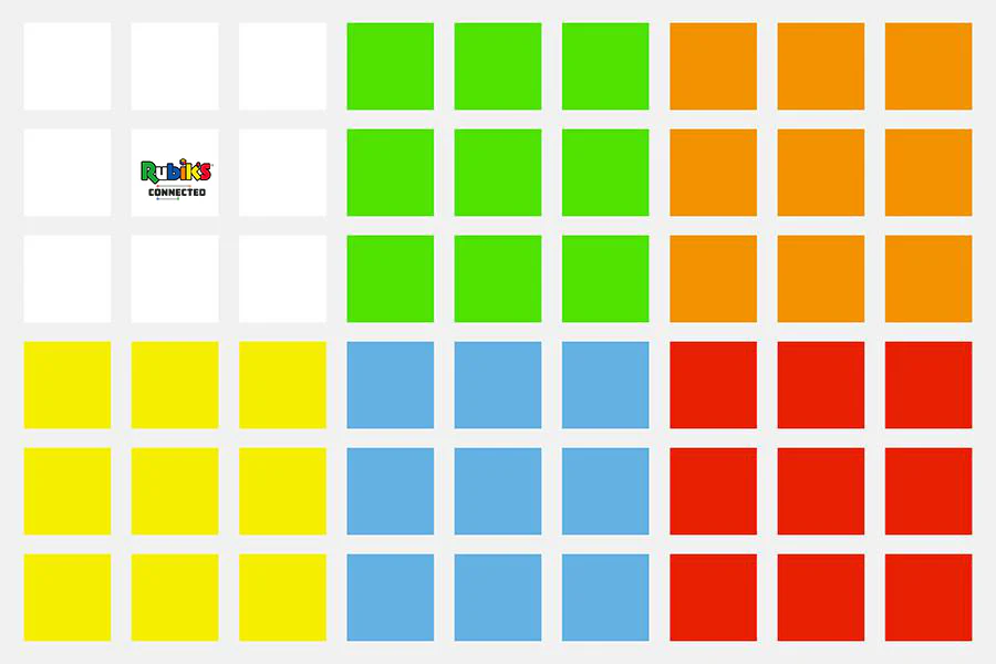 Rubik's Connected 3x3 Sticker Set