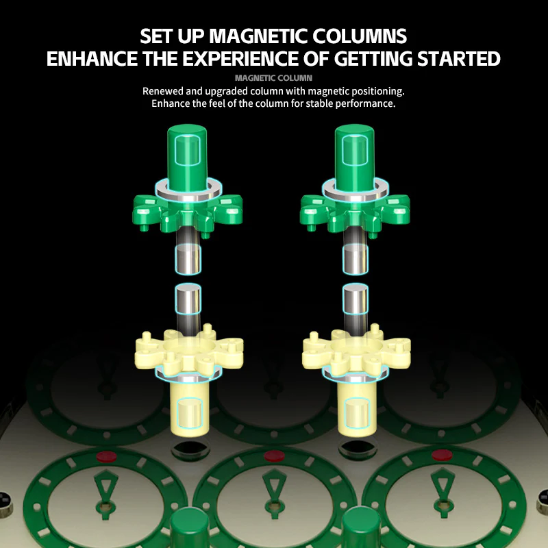 ShengShou Magnetic Clock V2 (Miracle Green Limited Edition) - Image 5