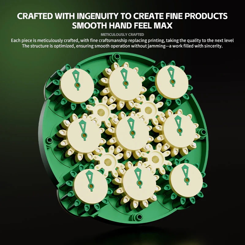 ShengShou Magnetic Clock V2 (Miracle Green Limited Edition) - Image 7