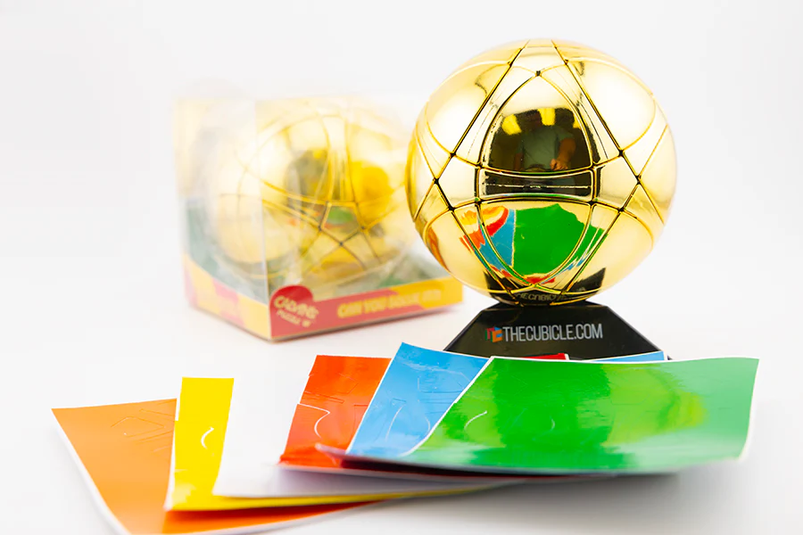 Traiphum Megaminx Ball (6-Color DIY Stickers)