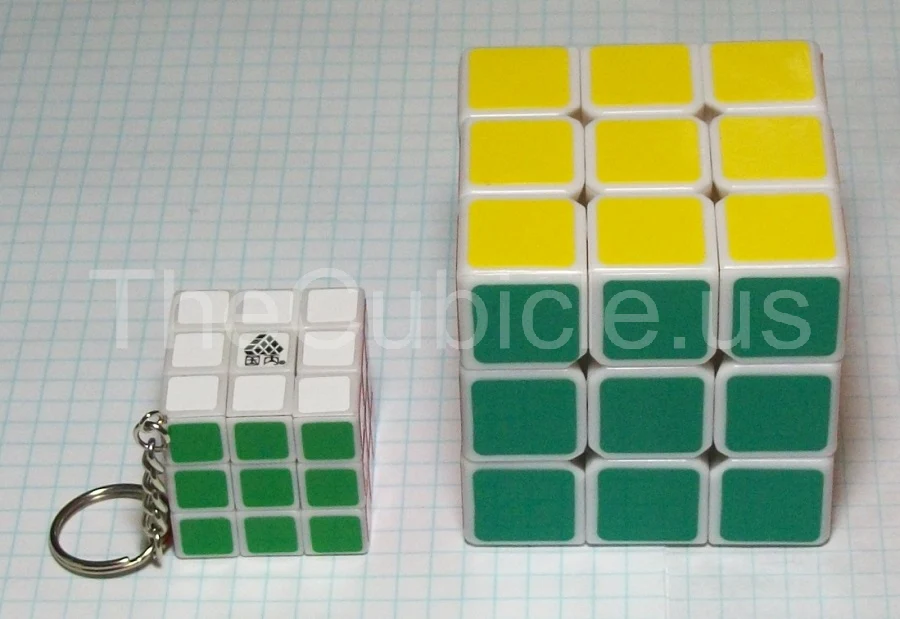 Type C Mini 3x3 Keychain Cube - Image 2