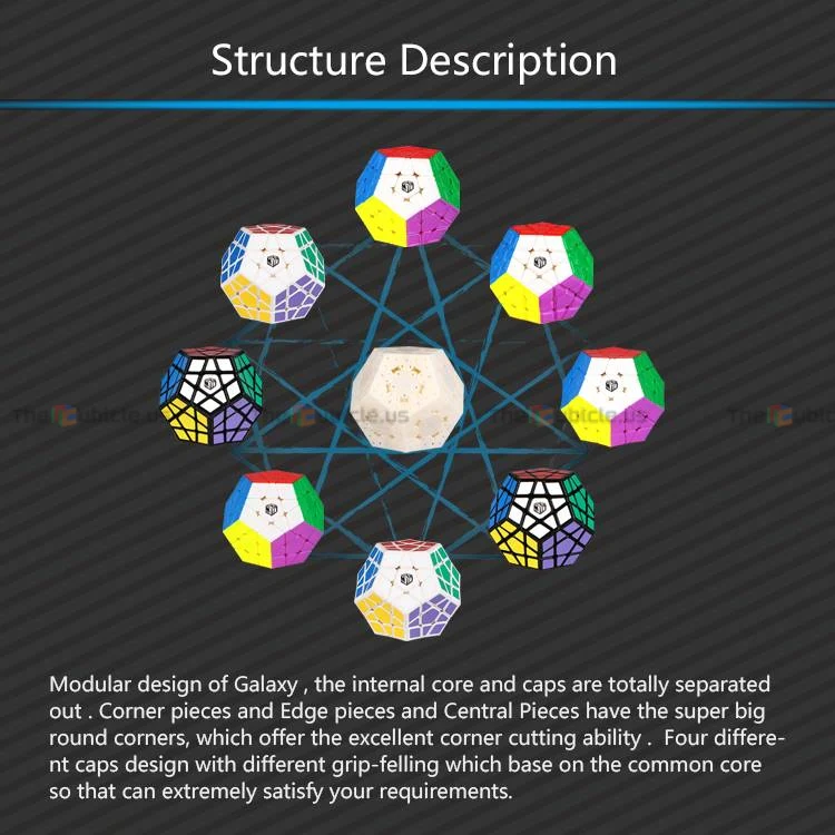 X-Man Galaxy Megaminx (Concave) - Image 6