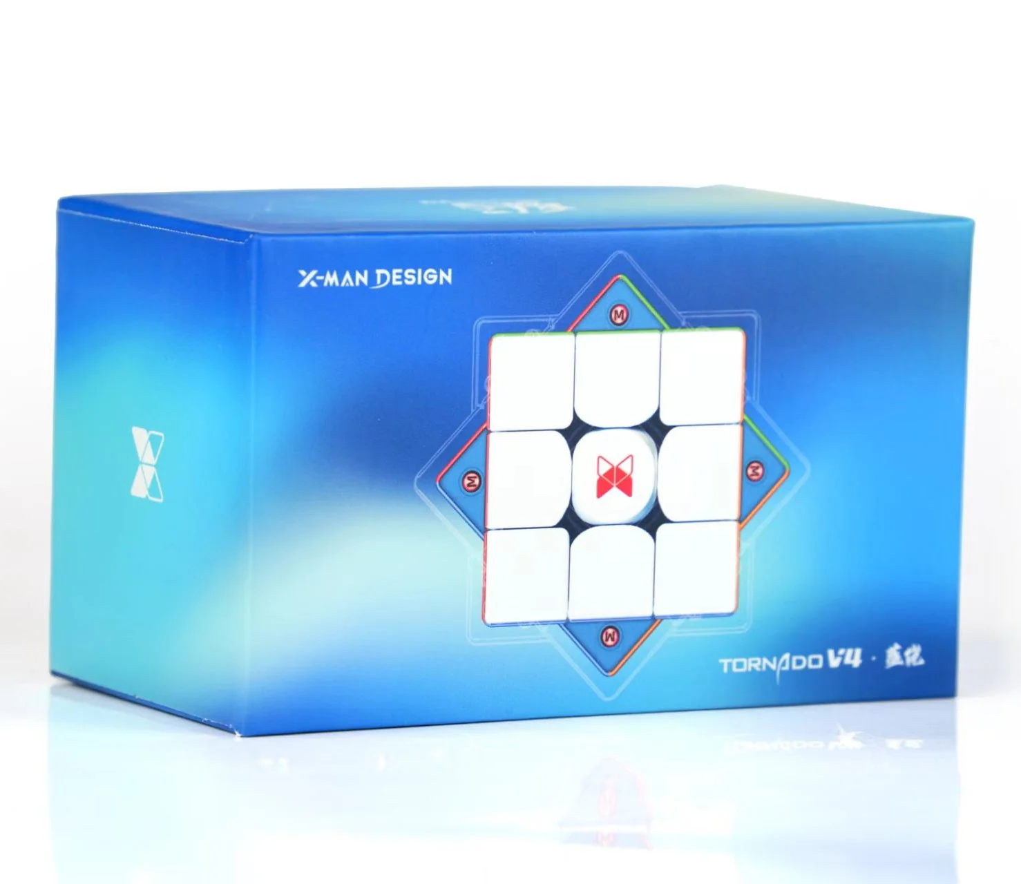 X-Man Tornado V4 M 3x3 (Flagship) - Blue Core Special Edition
