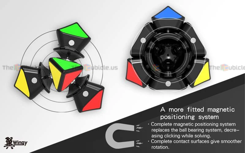 X-Man Wingy Magnetic Skewb (Concave) - Image 11