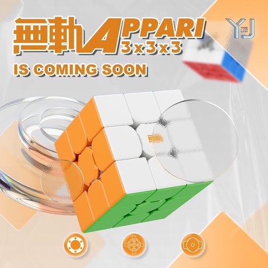 YJ Appari 3x3 (Speed Micro Bearing) - Image 3