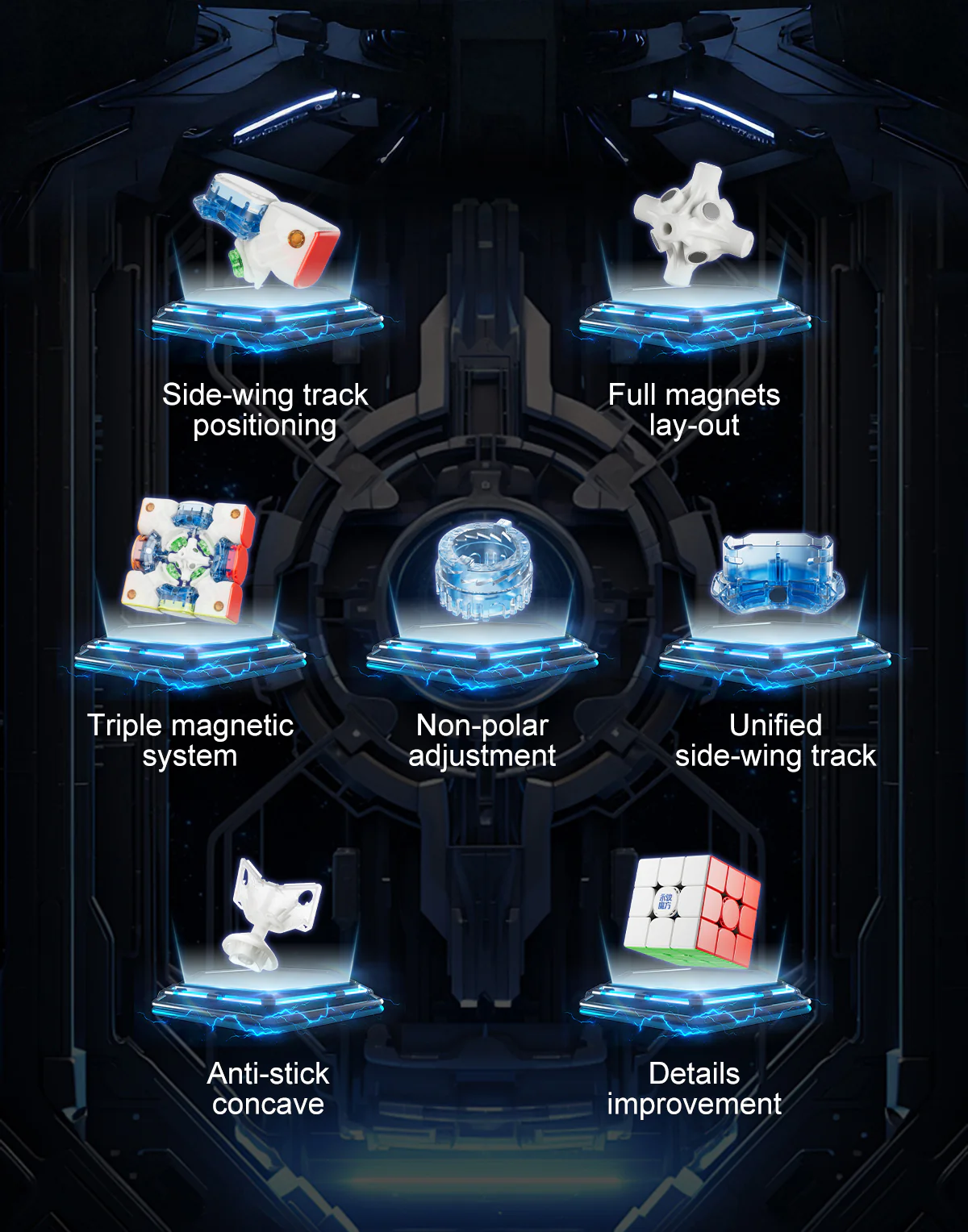 YJ Meta3 3x3 (Magnetic) - Image 3