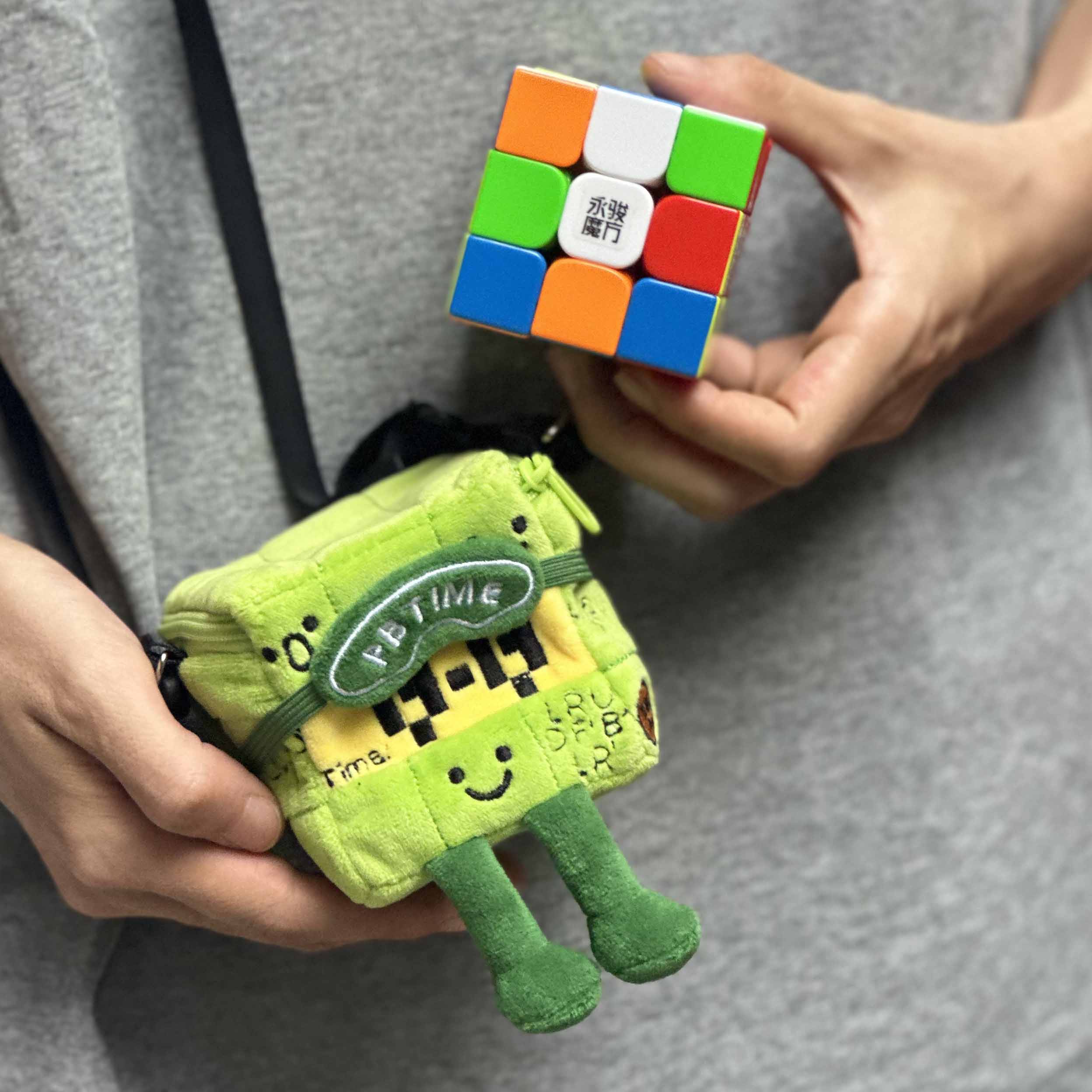 YJ PBTime Plush Crossbody Bag - Image 3