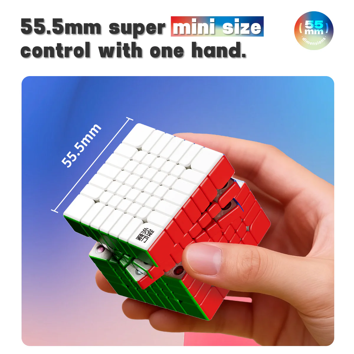 YJ Pocket Cube Mini 7x7 (55.5mm + Magnetic) - Image 4