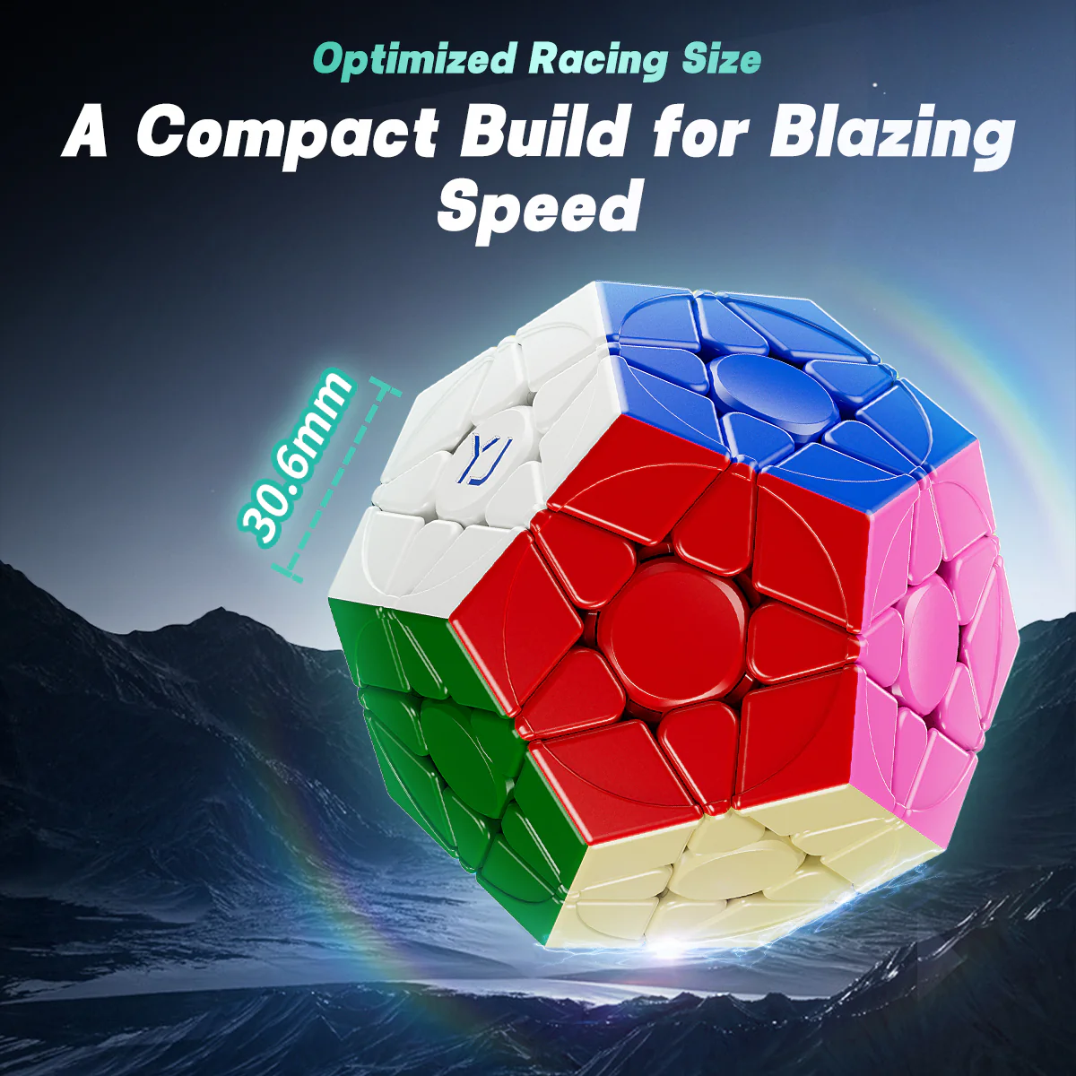 YJ YuHu Megaminx V3 (MagLev + Ball-Core) - Image 4