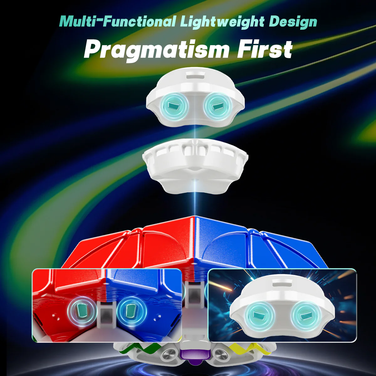 YJ YuHu Megaminx V3 (MagLev + Ball-Core) - Image 7