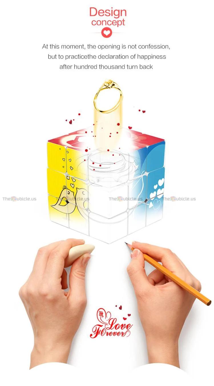 YuXin Love Treasure Box 3x3 - Image 8
