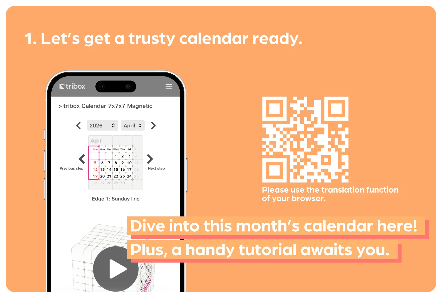 ZCube + Tribox Calendar 7x7 (Magnetic) - Image 13
