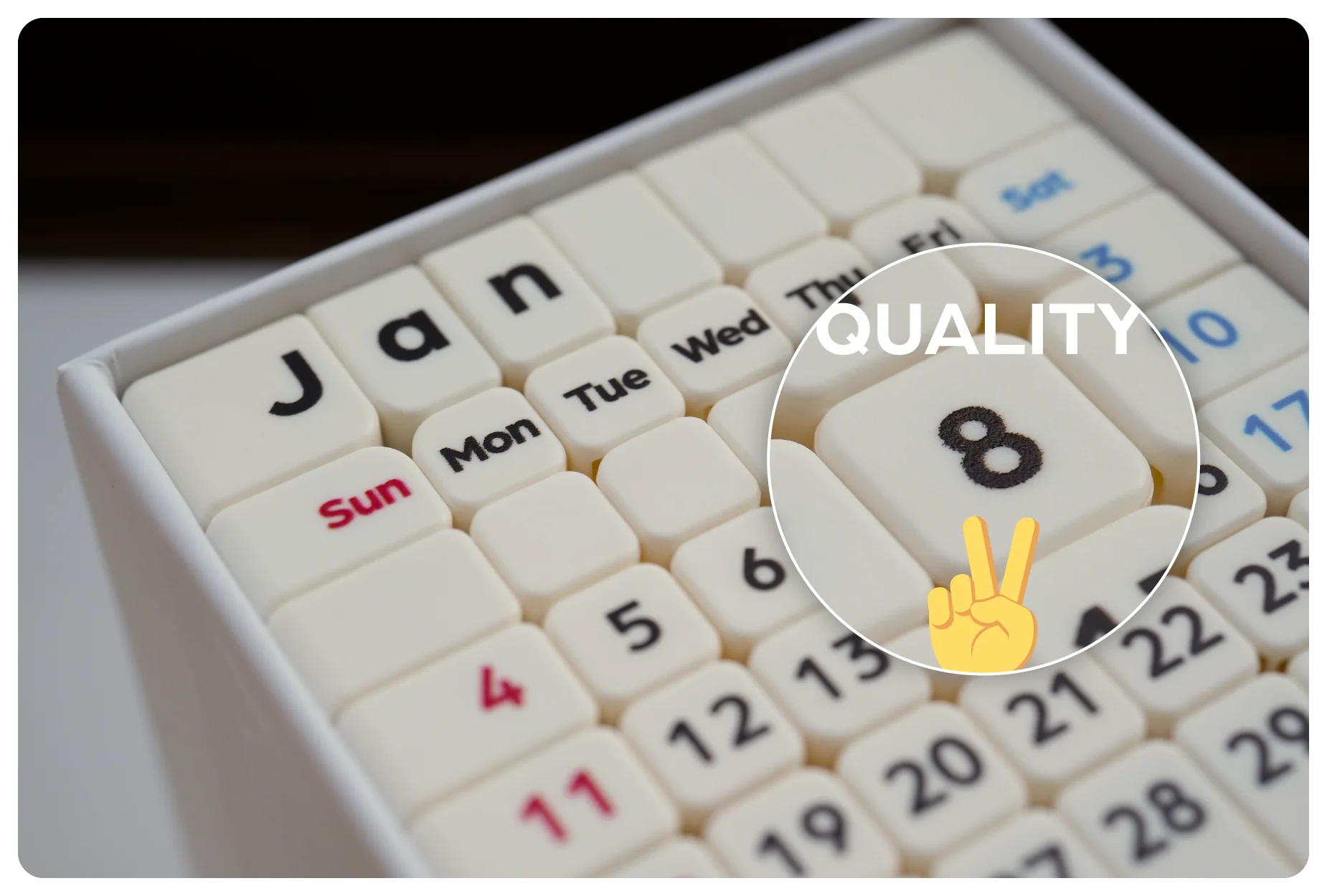 ZCube + Tribox Calendar 7x7 (Magnetic) - Image 15