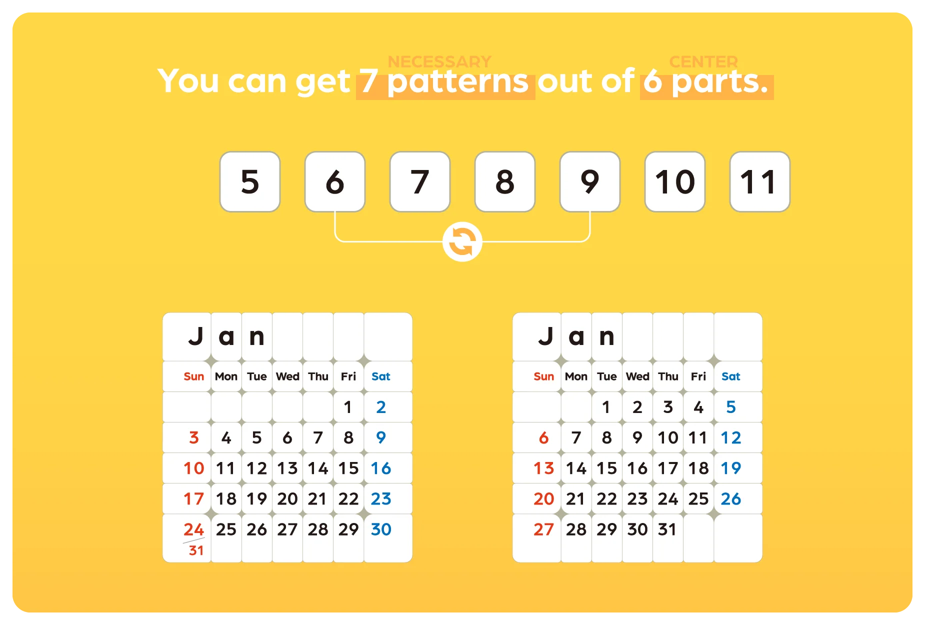 ZCube + Tribox Calendar 7x7 (Magnetic) - Image 17