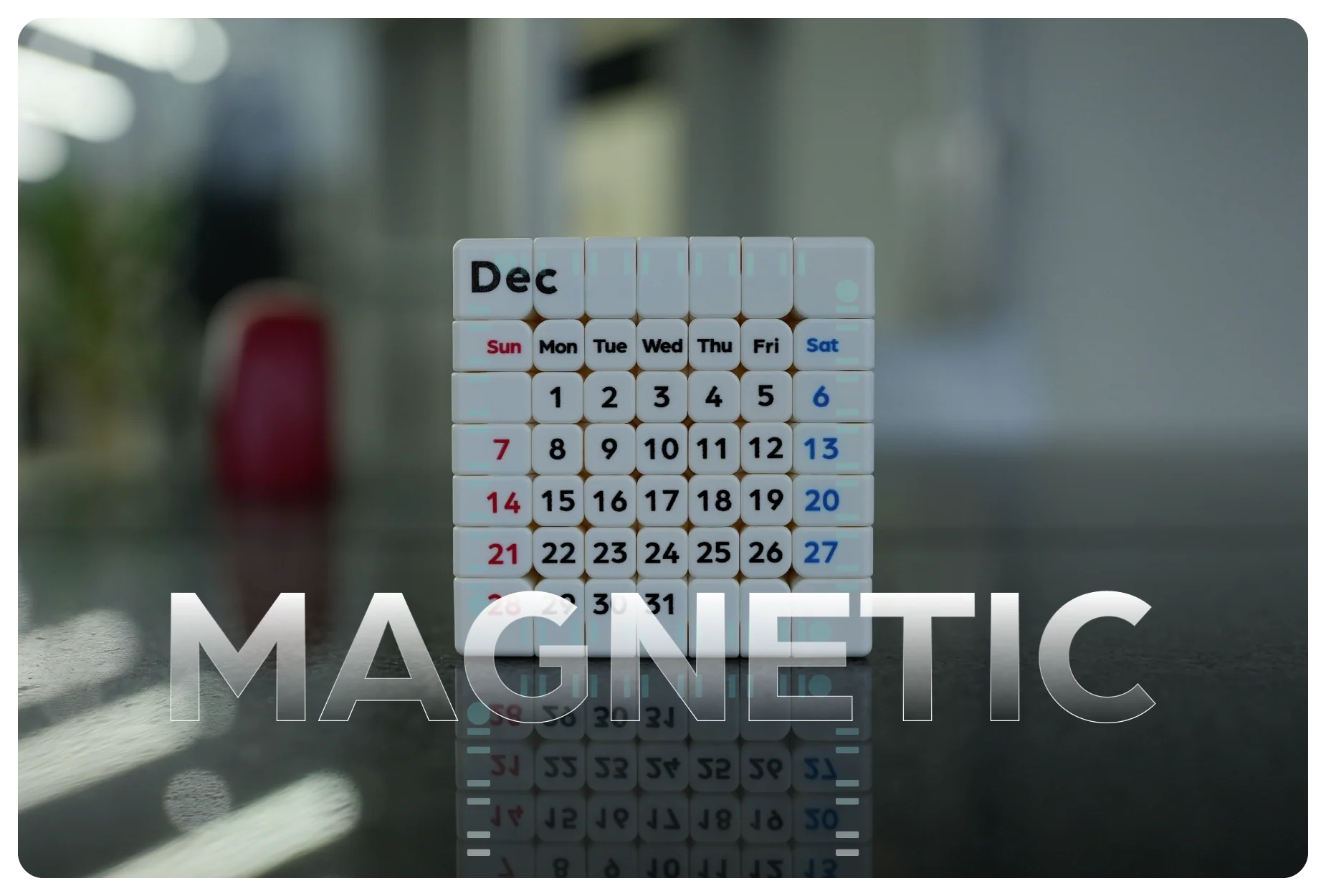 ZCube + Tribox Calendar 7x7 (Magnetic) - Image 2
