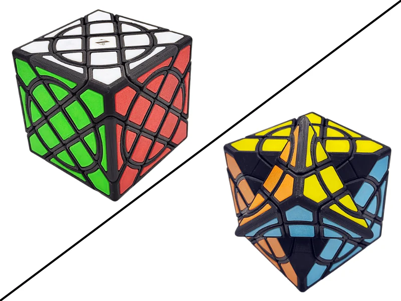 ZePuzzles Circle Compy Cube (Tiled)