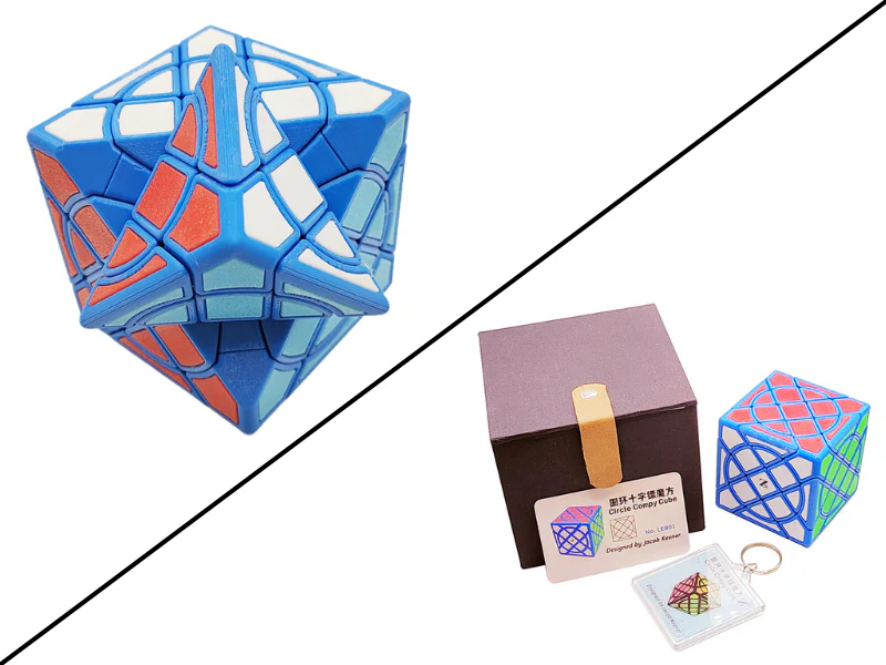 ZePuzzles Circle Compy Cube (Tiled) (Limited Edition)