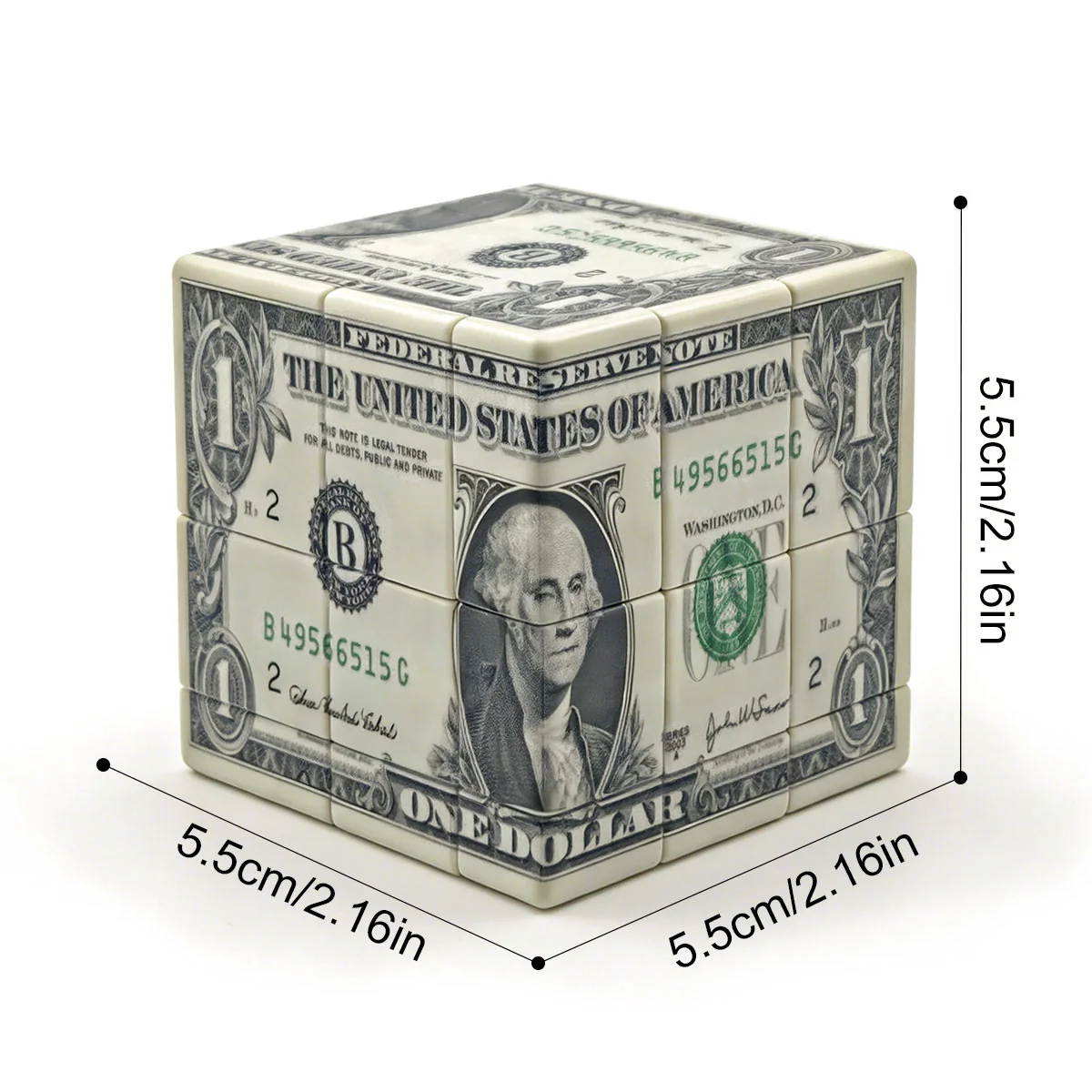 Ziina 3x3 Mirror Dollar Cube - Image 9