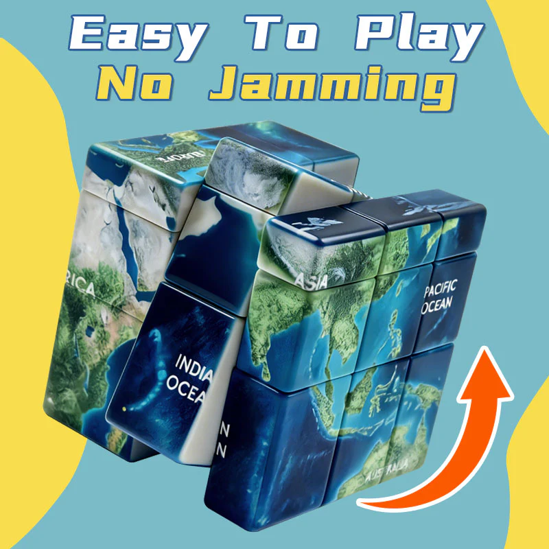 Ziina 3x3 Mirror World Map (3D) - Image 10