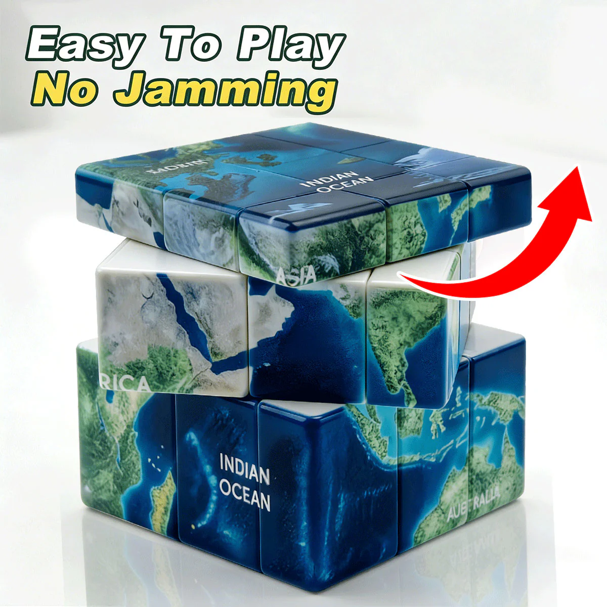 Ziina 3x3 Mirror World Map (3D) - Image 7