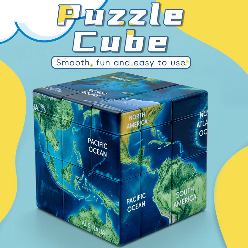 Ziina 3x3 Mirror World Map (3D) - Image 9