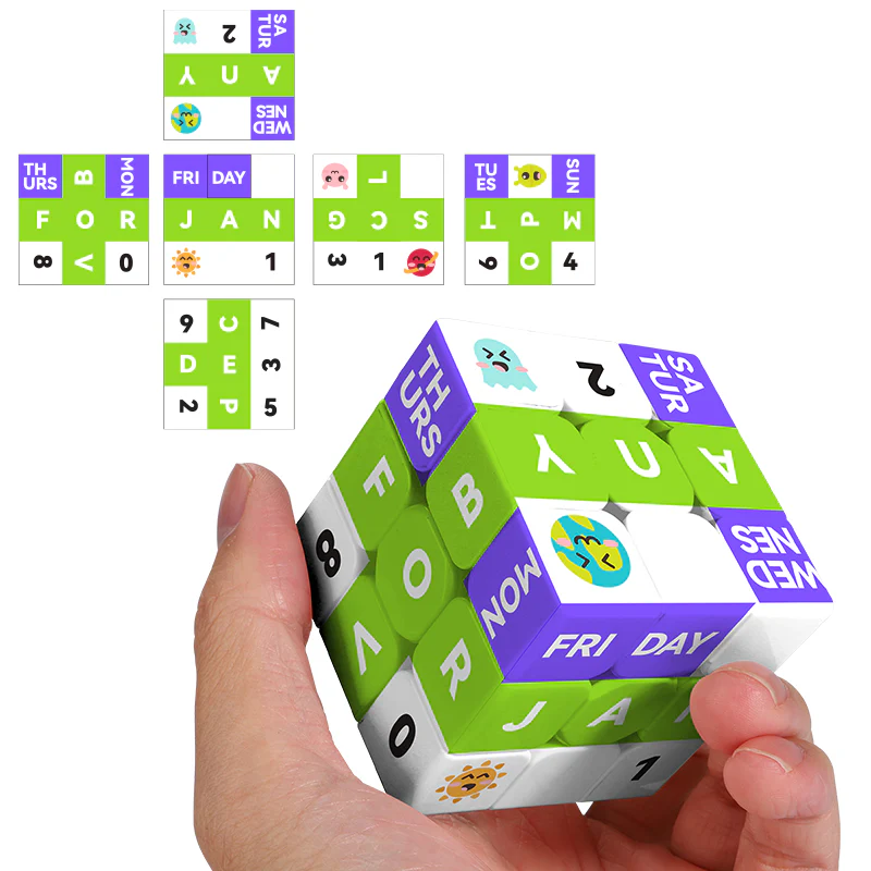 Ziina Calendar Cube 3x3 V3 - Image 9