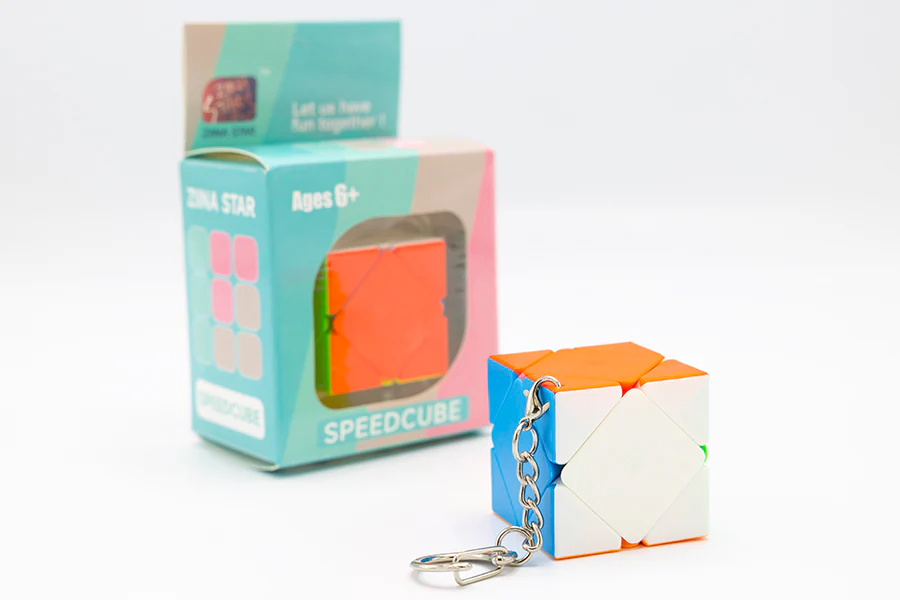 Ziina Skewb Keychain Cube