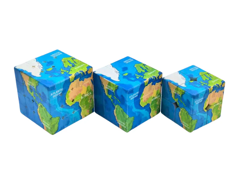 Ziina World Map 3x3 (B) - Image 3